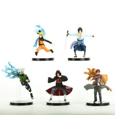 5 Pcs Set Naruto Shippuden Action Figures Toy Set: Kakashi Sasuke Gaara Itachi picture