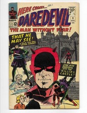 Daredevil 9 1965 Marvel Comics VG+ 4.5 Duke Klaus Kruger Foggy Nelson Karen Page picture