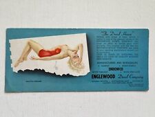 1943 Pinup Girl Advertising Blotter by Varga- Beautiful Dreamer picture