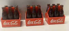3 Vintage 1960s  - Coca Cola Coke Bottle 6 Pack for Barbie & GI Joe 12 in Figure picture