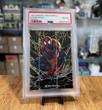 PROMO 1992 VERY RARE Skybox Marvel Masterpieces Spider-Man PSA Spiderman #87 picture