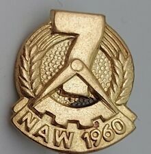 East Germany (DDR) - NAW 1960, vintage pin, badge, lapel  picture