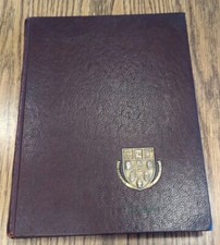 Vintage 1966 Manor Fairfield University Connecticut Yearbook Leather Bound picture