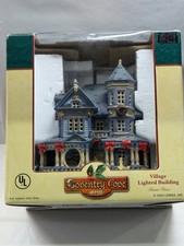 Vintage 2004 Lemax Coventry Cove Bensen House Lighted Village Building 45116 Box picture