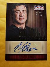 2015 Panini Americana Big Screen Signatures Sylvester Stallone #BG-SLY 21/49 picture