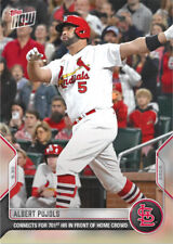 Albert Pujols 701 HR Home Run Topps NOW Card 989 Cardinals Presale picture