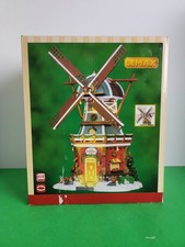 Lemax Stony Brook Windmill Lighted Animated Building with 4.5V Adaptor - 25384 picture