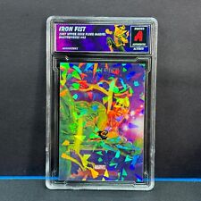 2007 Upper Deck Marvel Masterpieces Iron Fist #42 Cracked Ice Altered Refractor  picture