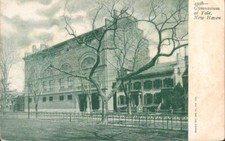 New Haven, CT, Yale University, Gymnasium Postcard 1762 picture