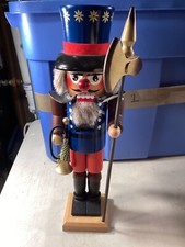 Vtg. Steinbach Volkskunst Nutcracker Guard  Soldier  16” in Excellent Condition picture