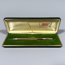 Vintage Cross Classic Century 14K Gold Filled Ballpoint Pen with Case picture