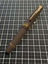 Sailor Professional Gear Taupe Fountain Pen 21K MF Medium Fine Japan picture