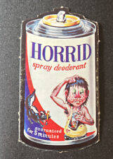 Wacky Packages 1967 Topps Diecut Series HORRID picture