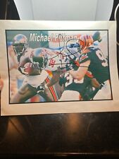 Michael Pittman Autograph / Signed 8x10 photo Tampa Bay Buccaneers picture