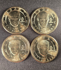 LOT OF 4: 2026 P President Donald Trump $1 Dollar Coins Semiquincentennial 250th picture