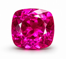 11.26 Ct Natural Ceylon Pink Sapphire Cushion Cut GGI Certified Loose Gemstone picture