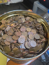 Lot Of 9.000 Cent Copper 1930 To 1982 . It Includes Very Few Later Dates. picture