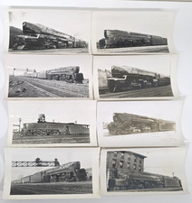 C. 1940s Pennsylvania Railroad PRR T-1 Steam Locomotive Photo Lot Of 8 picture