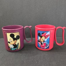 Tupperware Disney Mickey Minnie Mouse Cup Mug Vintage picture