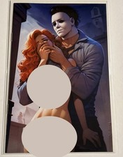 Mary Jane & Michael Myers Keys Comics #1 Pin-Up Gallery FULL N LE /100 NM+ picture