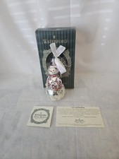2001 First Issue Waterford Holiday Heirlooms Blown Glass LISMORE LUCY Ornament picture