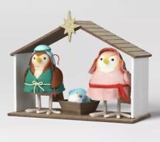 NEW Target Wondershop Christmas Featherly Friends Birds Nativity Set 2023 picture