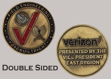 Verizon Field Engineering East Region 5G Built Right Challenge Coin J#31 picture