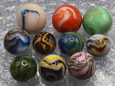 Vintage Shooter Marbles Lot- .70