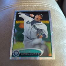 Felix Hernandez 2012 Topps Chrome X-Fractor #116 Seattle Mariners picture