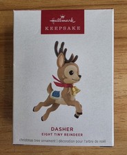 Hallmark Keepsake 2025 Dasher Eight Tiny Reindeer Ornament #1 in Series--New picture