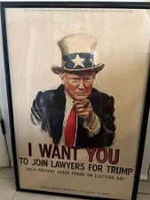 President Donald Trump Extremely Limited Official Poster picture