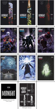 MIDNIGHT Spider-Man Fantastic Four X-Men #1 MAIN Cover A & E D Variant SET 2026 picture