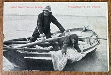 CPA - Postcard - Saint Francois De Sales Institute - Fishing Preparations picture