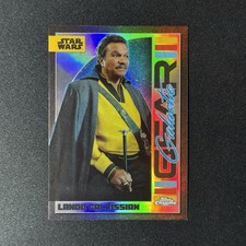 2024 Topps Chrome Star Wars Lando Calrissian Galactic Gear #GG-2 picture
