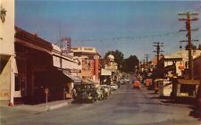 Sonora California Queen Mines Roberts autos Truck 1950s Postcard 21-10531 picture