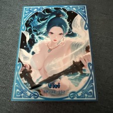 ViVi ONE PIECE WAIFU METAL CARD No 34/50 Goddess Story WAIFU ANIME CARD picture