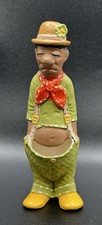Vintage Sad Hobo Clown Cactus Planter 6