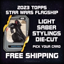 2023 Topps Star Wars Flagship Insert Lightsaber Stylings - Pick Your Card picture