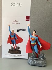 HALLMARK 2019 CHRISTOPHER REEVE AS SUPERMAN  ORNAMENT picture