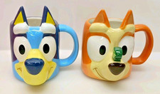 Bluey And Bingo Mugs- Set Of 2 - 15 oz picture