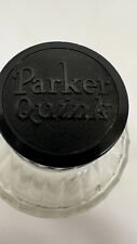 Vintage Parker Quink 2 Ounce Glass Ink Bottle picture