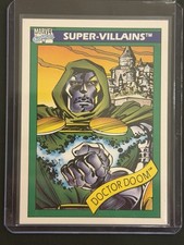 1990 impel Marvel Doctor Doom #60 freshly pulled. Beautiful card picture
