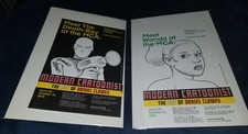 Dan Clowes Museum SHOW Postcards Autograph On The Deathray EIGHTBALL picture