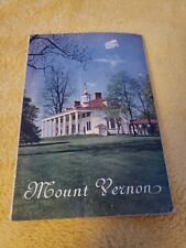 Vintage First Edition 1947 Mount Vernon A Hand Book Historical Collector  picture