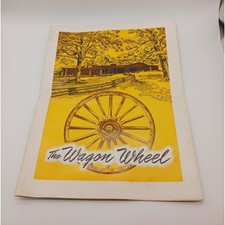 Vintage 1950s The Wagon Wheel Rockton Ill Restaurant Menu Ephemera Western picture