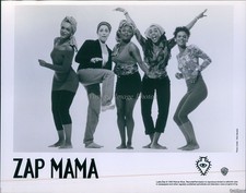 1990 Belgian Artist Marie Daulane Zap Mama Act Polyphonic Musician Photo 8x10 picture