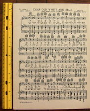 DRAKE UNIVERSITY Vintage Song Sheet c1938 