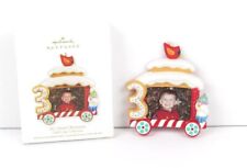 2012 Hallmark My Third Christmas Child's Age Collection Photo Holder New picture