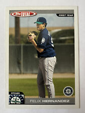 2004 Topps Total 842 Felix Hernandez First Year RC Rookie Seattle Mariners picture
