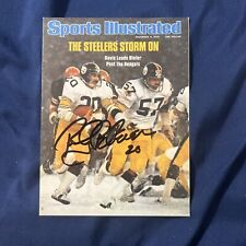 ROCKY BLEIER Signed Autograph Card Sports Illustrated Photo PITTSBURGH STEELERS  picture